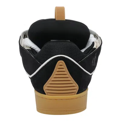 Lanvin Curb Sneakers In Black