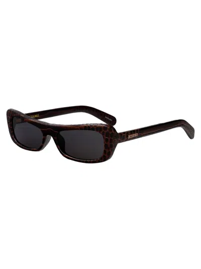 Jacquemus Sunglasses In Black