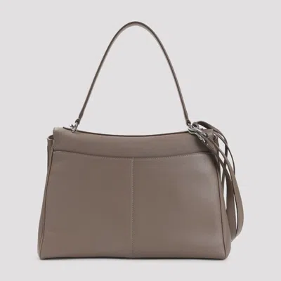 Balenciaga Women Rodeo Medium Leather Crossbody Bag In Brown