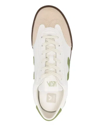 Veja Suede And Leather Low-top Sneakers In Multi