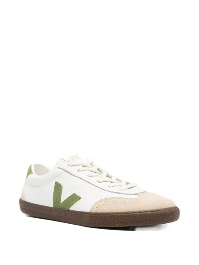 Veja Suede And Leather Low-top Sneakers In Multi