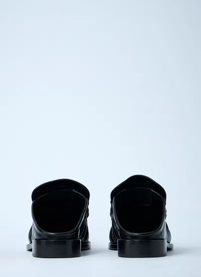 Dries Van Noten Men Loafer Mules In Black