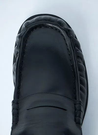 Dries Van Noten Men Loafer Mules In Black