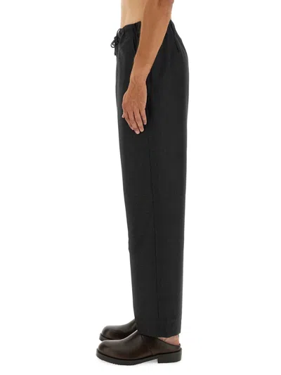 Dries Van Noten Penny Trousers Elastic Waistband Style In Gray