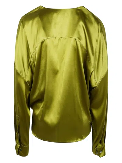 Dries Van Noten Women Camiel Shirt In Green