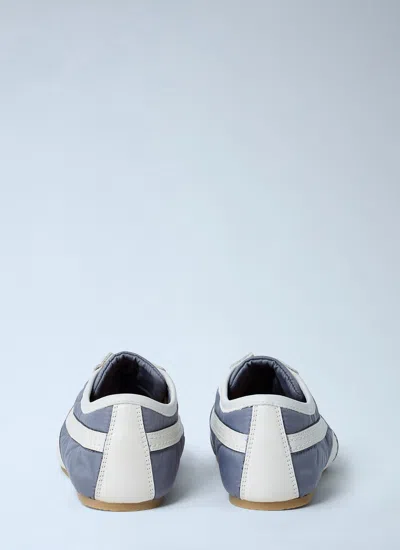Dries Van Noten Contemporary Low Top Sneakers With Rubber Sole In Blue