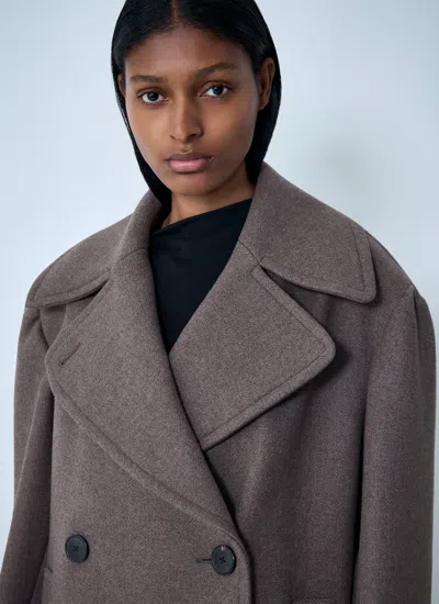 Dries Van Noten Women Tailored Coat In Gray