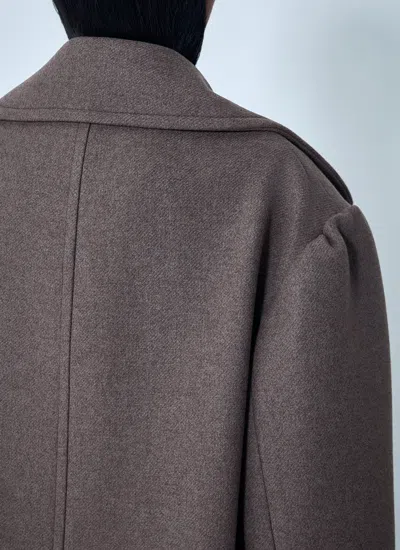 Dries Van Noten Women Tailored Coat In Gray