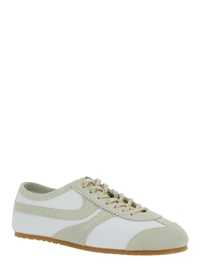 Dries Van Noten Leather Sneaker In Multi