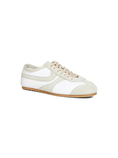 Dries Van Noten Leather Sneaker In White