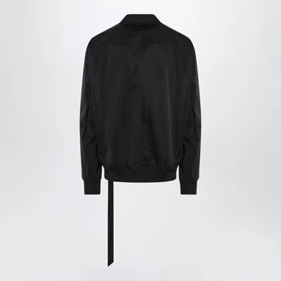 Drkshdw Black Bomber With Zipper Men In Black