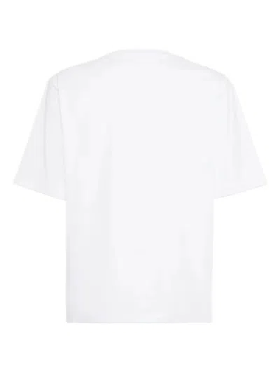 Dsquared2 Men Loose Fit T-shirt In White