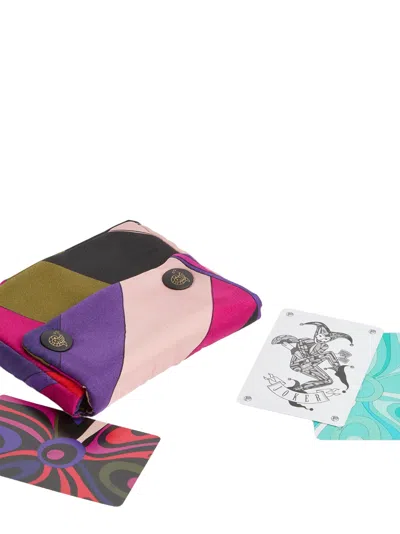 Pucci Marmo Playing Card Set With Print Case In Multi