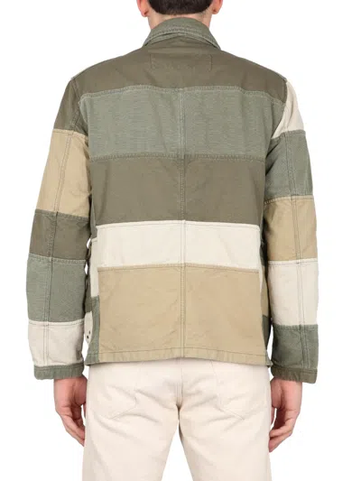 Fay Men Jacket 4 Hooks In Green