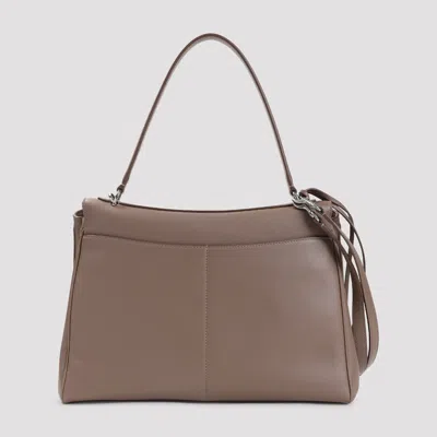 Balenciaga Taupe Rodeo Shoulder Bag In Brown