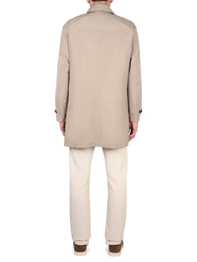 Fay Men Morning Double Jacket In Brown