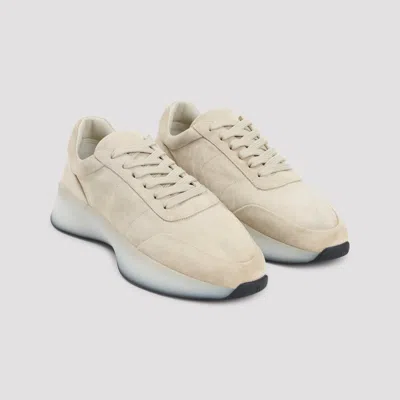 Fear Of God Suede Minimalist Sneakers With Gradient Sole In Neutral