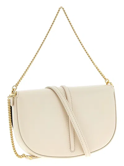 Fendi Chain Wallet Gold-tone Hardware In Neutral
