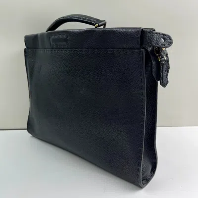 Fendi Women Pre-loved Bag Very Good Condition In Blue