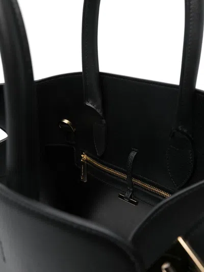 Ferragamo Hug Mini Handbag In Black