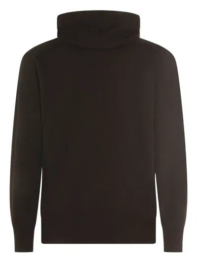 Altea Virgin-wool Hoodie In Burgundy