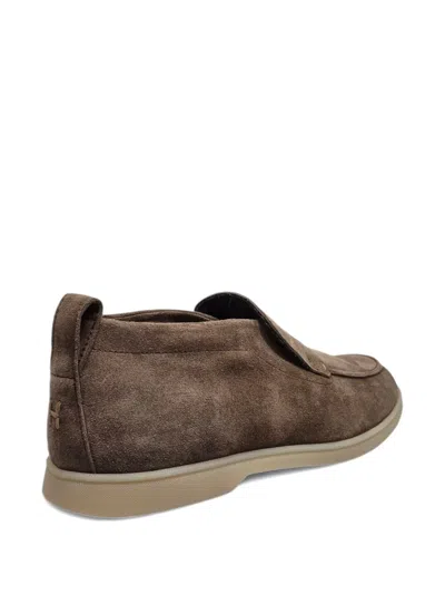 Henderson Baracco Pull-tab Loafers In Brown