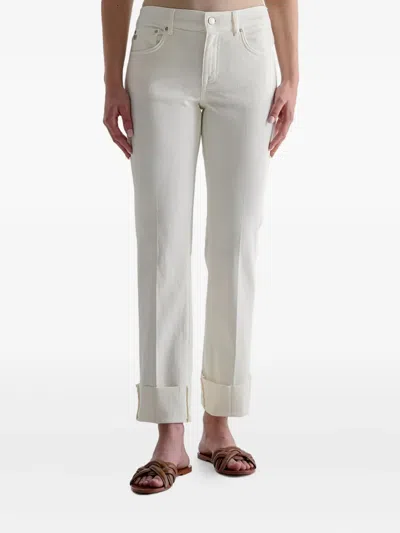 Ag Belt-loops Denim In White