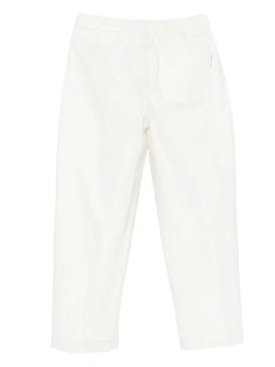 Michael Coal Elasticated-waist Trousers In White