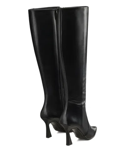 Stuart Weitzman Vinnie Zip Boot 85 In Black