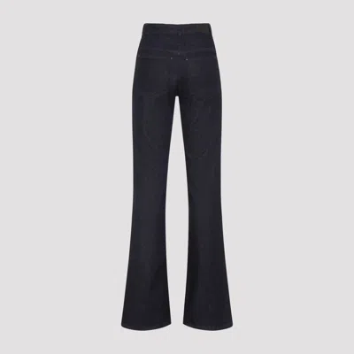 Giorgio Armani High-waist Flared Trousers With Five-pocket Styling In Animal Print