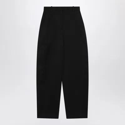 Givenchy Black Wool Trousers Women In Multi