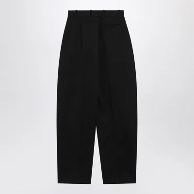 Givenchy Black Wool Trousers Women In Multi
