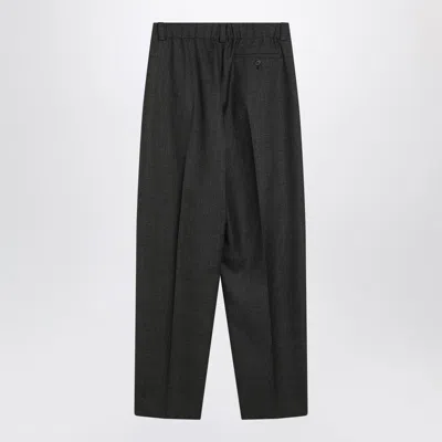 Givenchy Grey Wool Trousers Women In Black