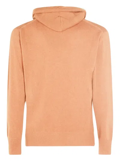 Altea Camel Wool Knitwear In Brown