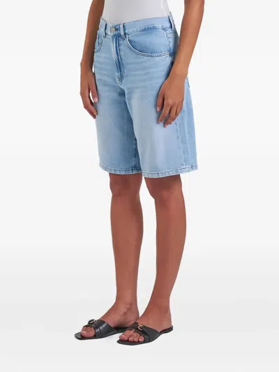 Ag Five-pocket Shorts In Blue