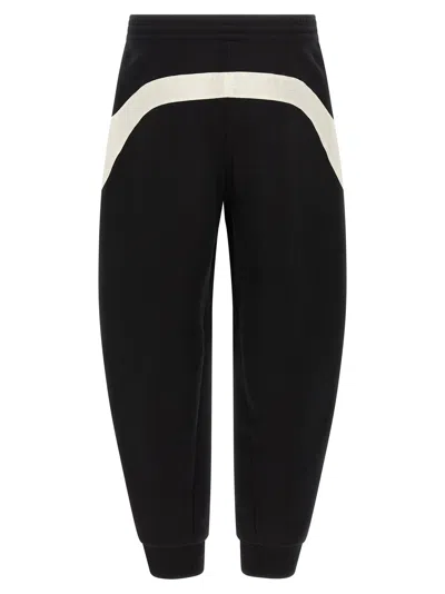 Givenchy Mens Black Open Seam Contrast Cotton-jersey Jogging Bottoms Xl In Black