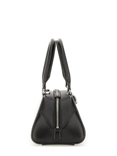 Givenchy Women Antigona East West Small Leather Shoulder Bag In Black