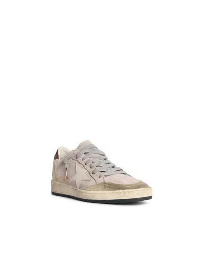 Golden Goose Ballstar Suede Upper Toe Tongue Heel And Spur Leather Star Sneakers Multicolor In Multi