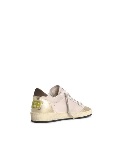 Golden Goose Ballstar Suede Upper Toe Tongue Heel And Spur Leather Star Sneakers Multicolor In Multi