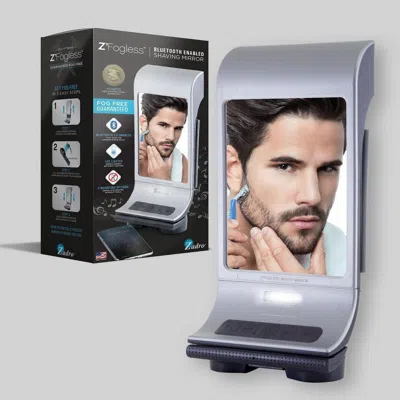 Zadro Lighted Fogless Shower Mirror With Bluetooth - 6631637713083 In Metallic