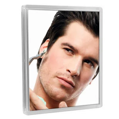 Zadro Fogless Shower Mirror With 2x Magnification, Suction Mount - 6631632502971 In Metallic