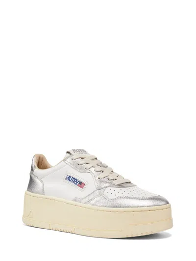 Autry Medalist Platform Sneakers In Multi