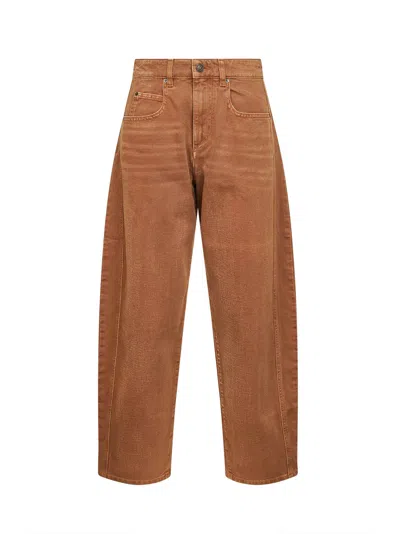 Isabel Marant Pants "oriane" In Brown