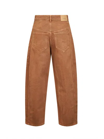 Isabel Marant Pants "oriane" In Brown