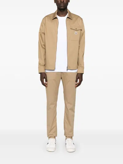 Jacob Cohen Slim Fit Denim Trousers In Brown