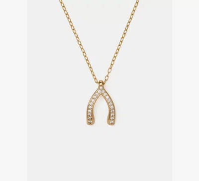 Kate Spade New York Dream Big Pendant Necklace In Gold