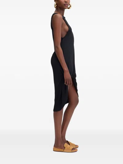 Jacquemus Women La Robe Peplo Courte Dress In Black
