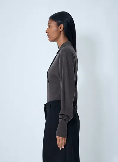 Jacquemus Women Le Body Tordu Merino In Gray