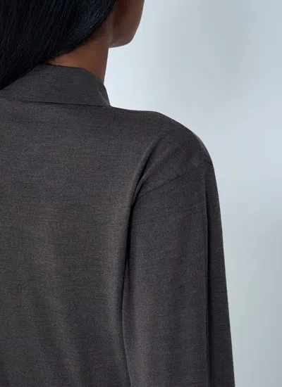 Jacquemus Women Le Body Tordu Merino In Gray