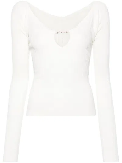 Jacquemus Le Haut Pralù In White In White